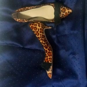 RePoshing - Leopard Kitten heel Pumps